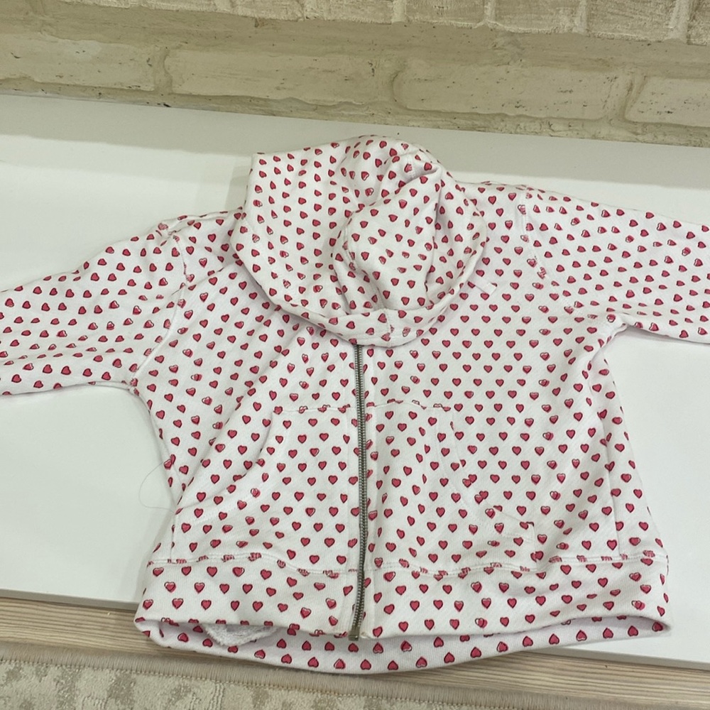 Roller rabbit heart sweatshirt